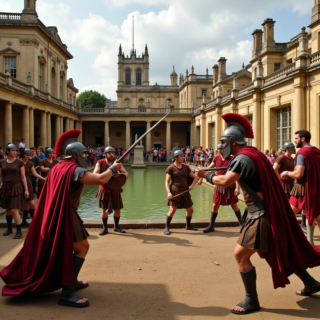 Roman reenactment at Bath Heritage Days