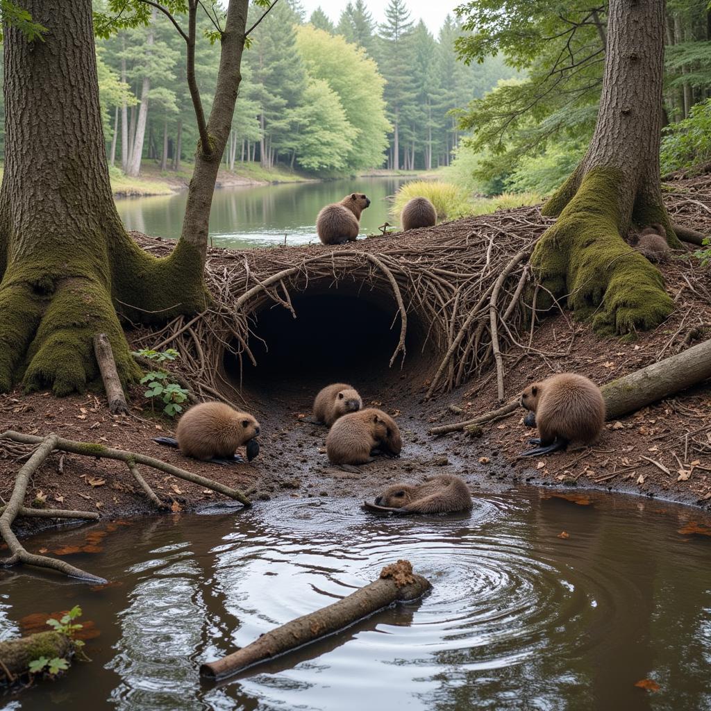 Beaver Dam Construction