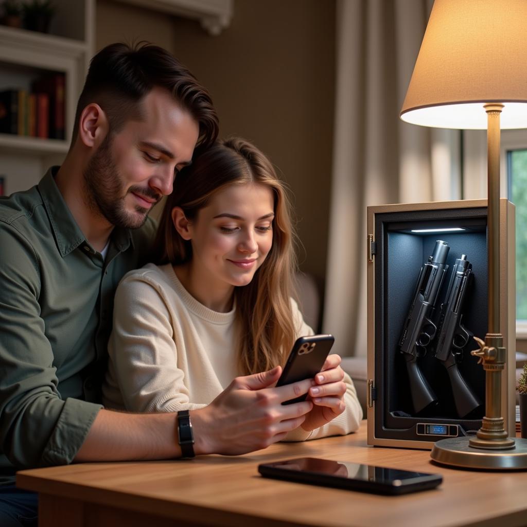 Benefits of Owning a Gun Safe Clock Phone Charger