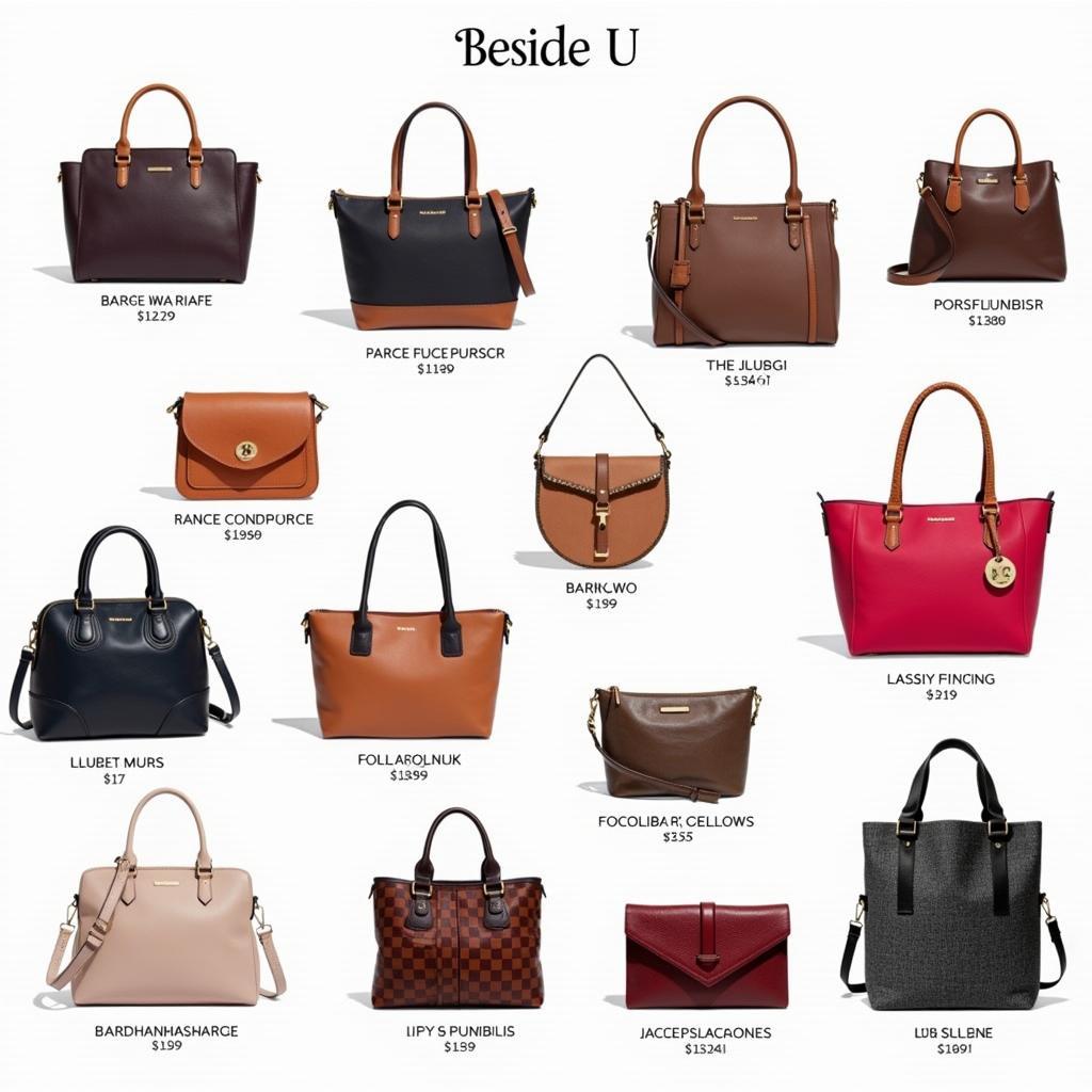 Diverse Collection of Beside U Purses