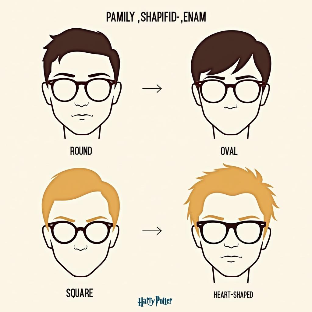 Choosing the Best Harry Potter Glasses for Different Face Shapes