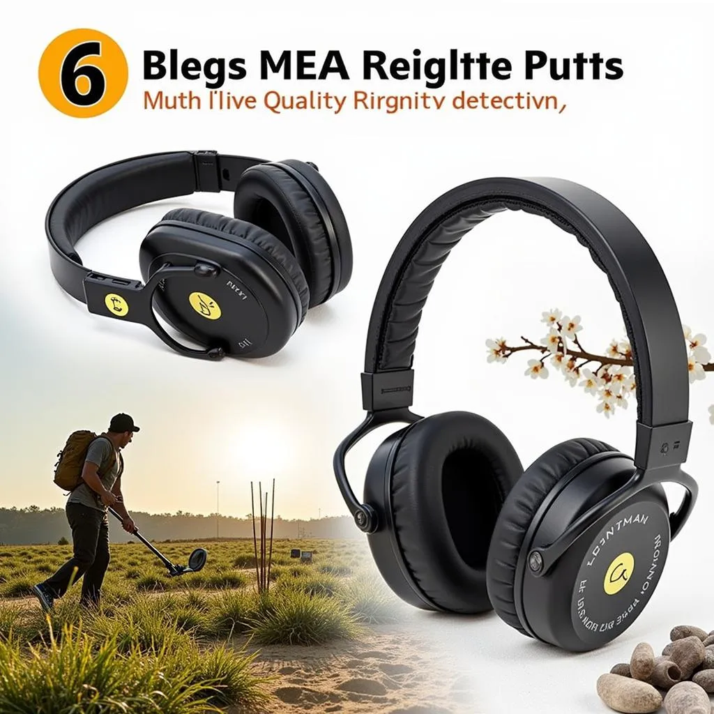 Wireless Headphones for Metal Detecting