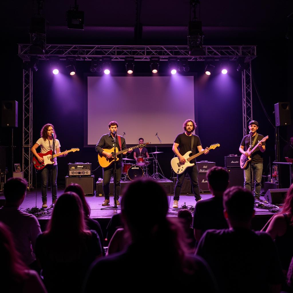 Live band performing at Bike Night Pittsburgh