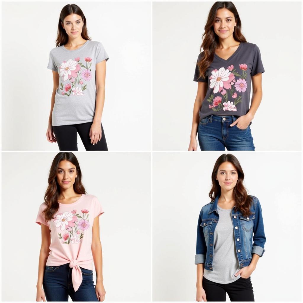 Guide to finding the right blossoms t-shirt fit