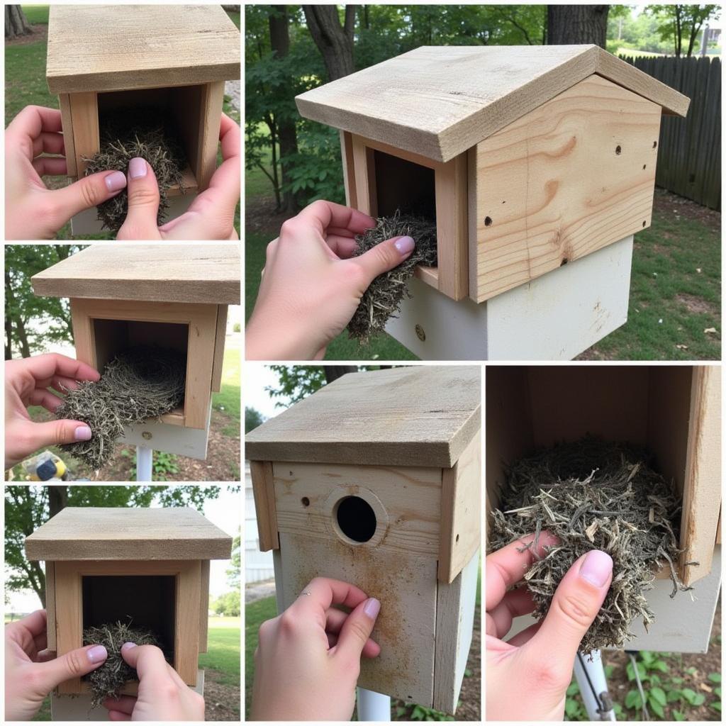 Blue Jay Nest Box Maintenance