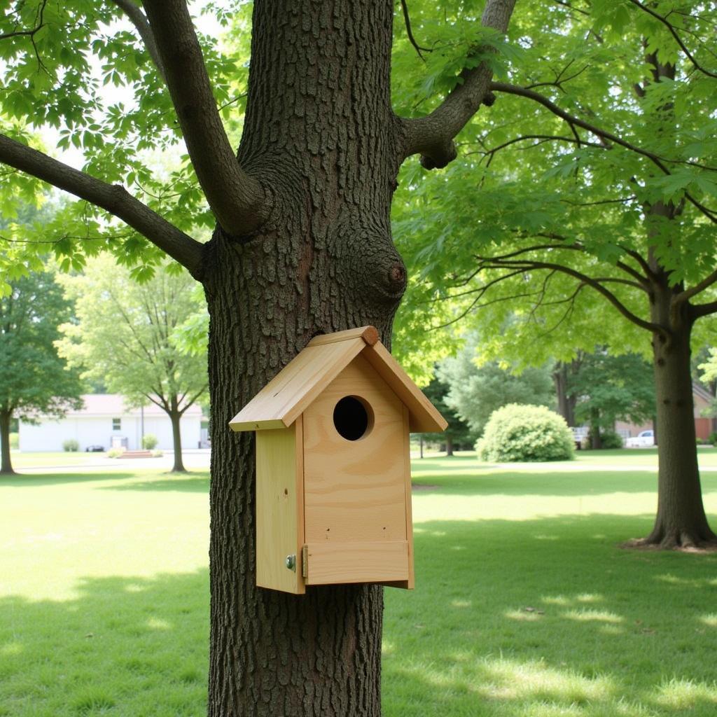 Blue Jay Nest Box Placement