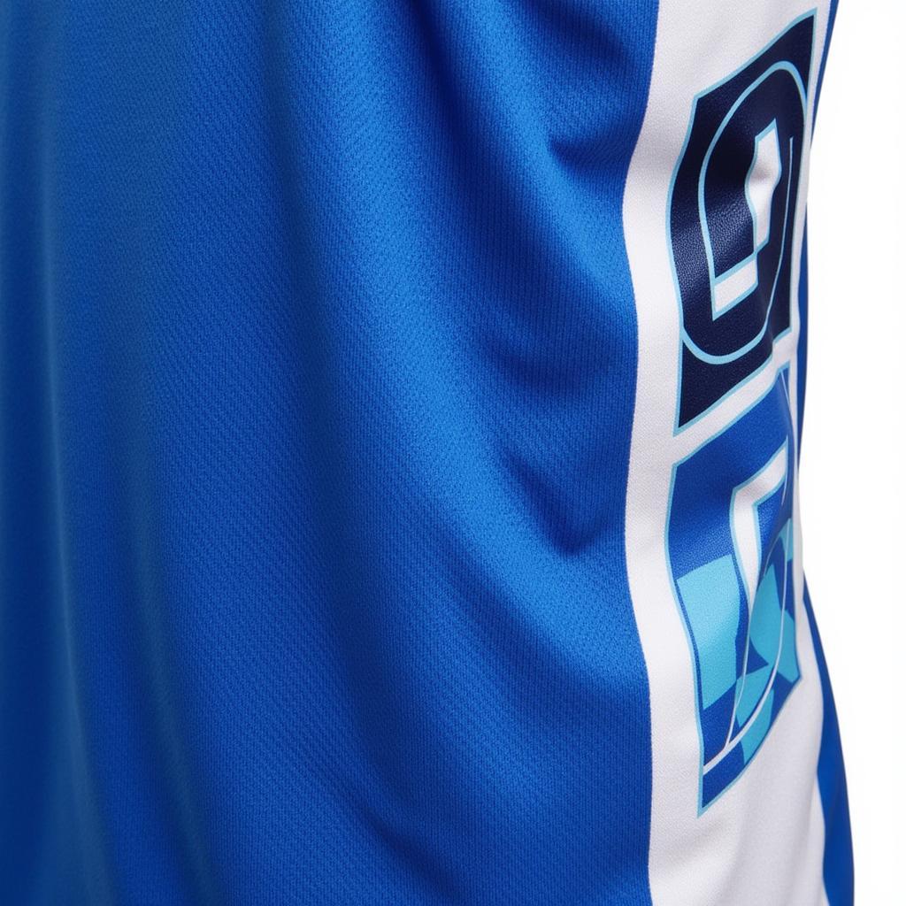 Blue and White Basketball Jersey Design Inspiration