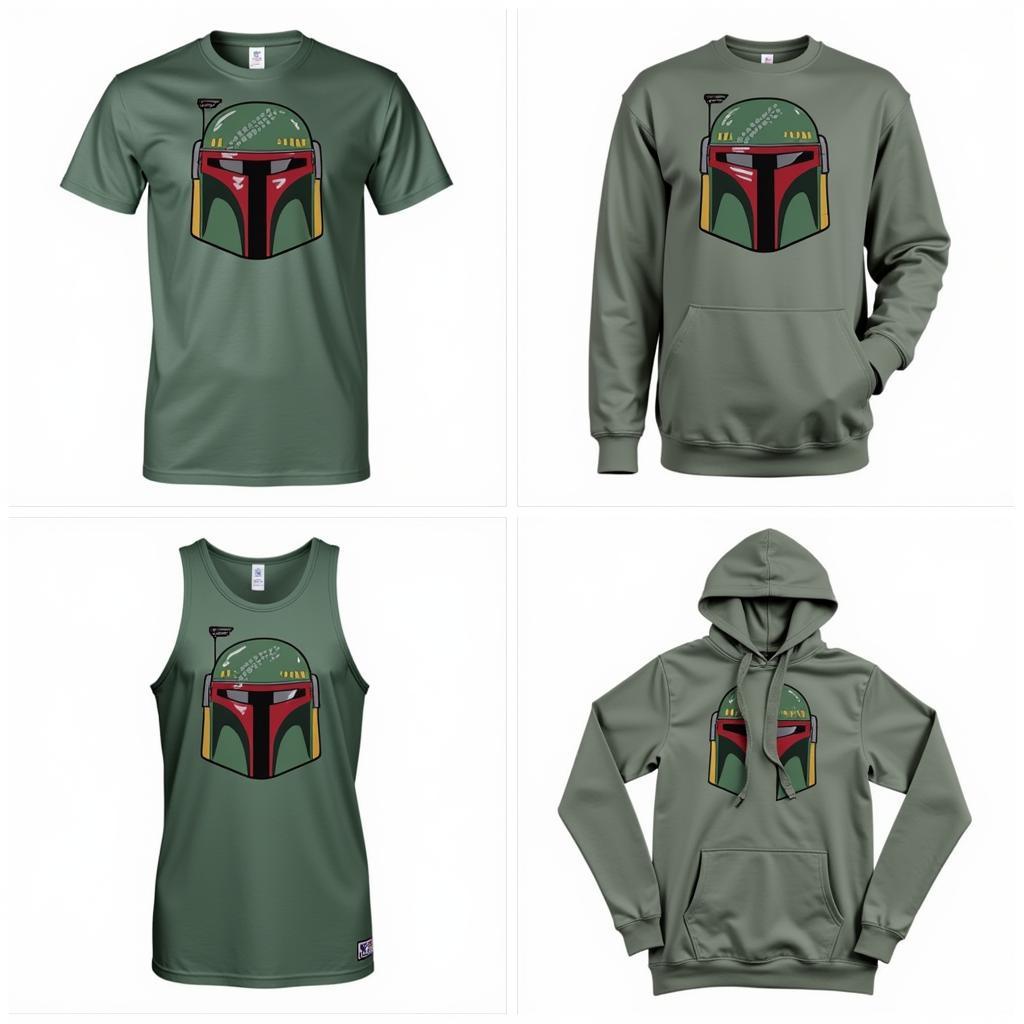 Boba Fett Jersey Styles and Variations