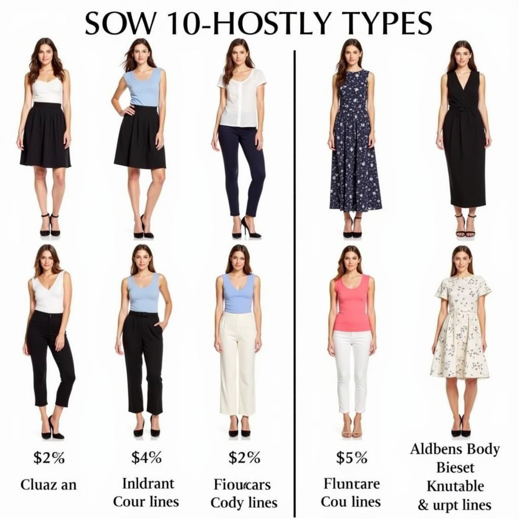 Section Clothing for Different Body Types