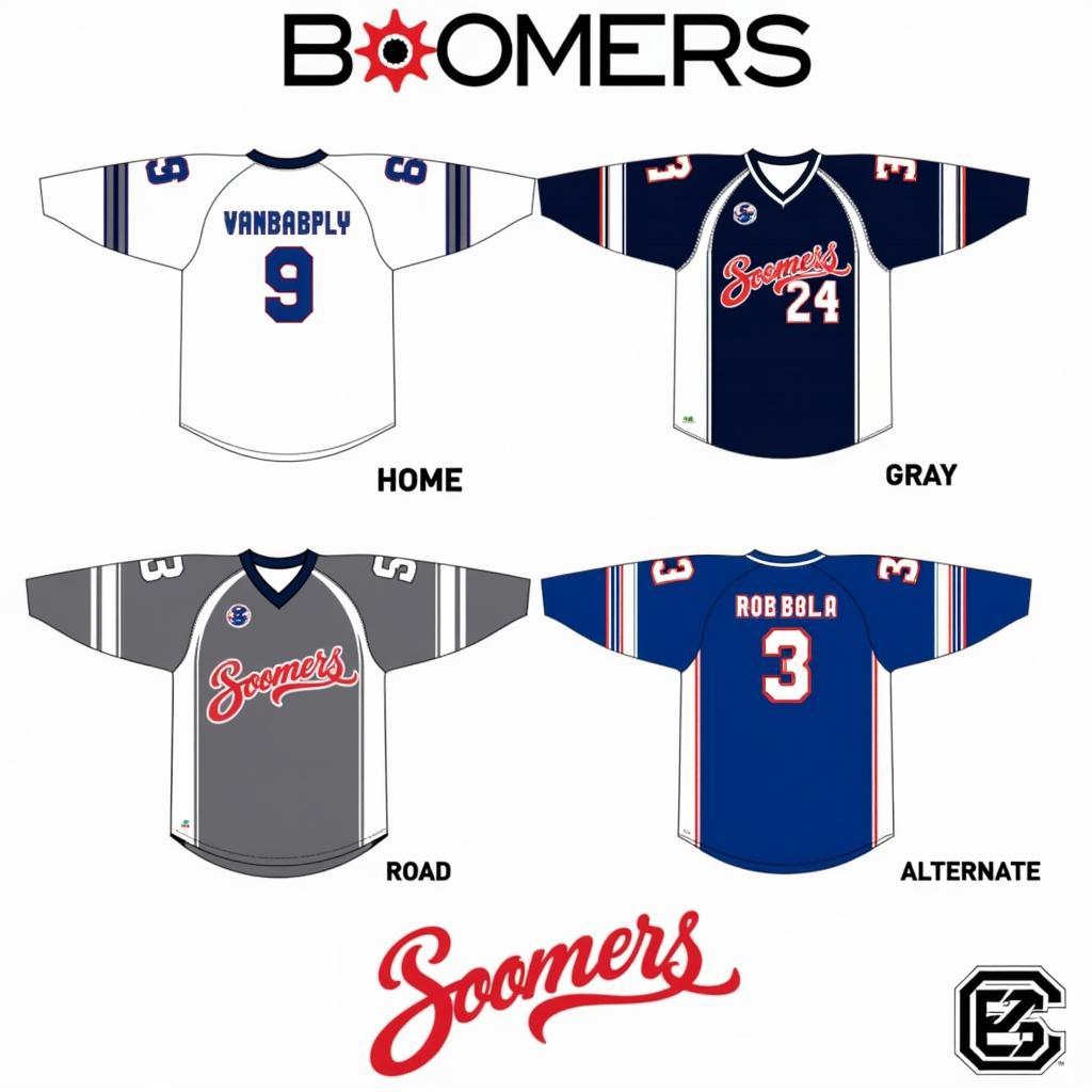 Schaumburg Boomers Jersey Styles