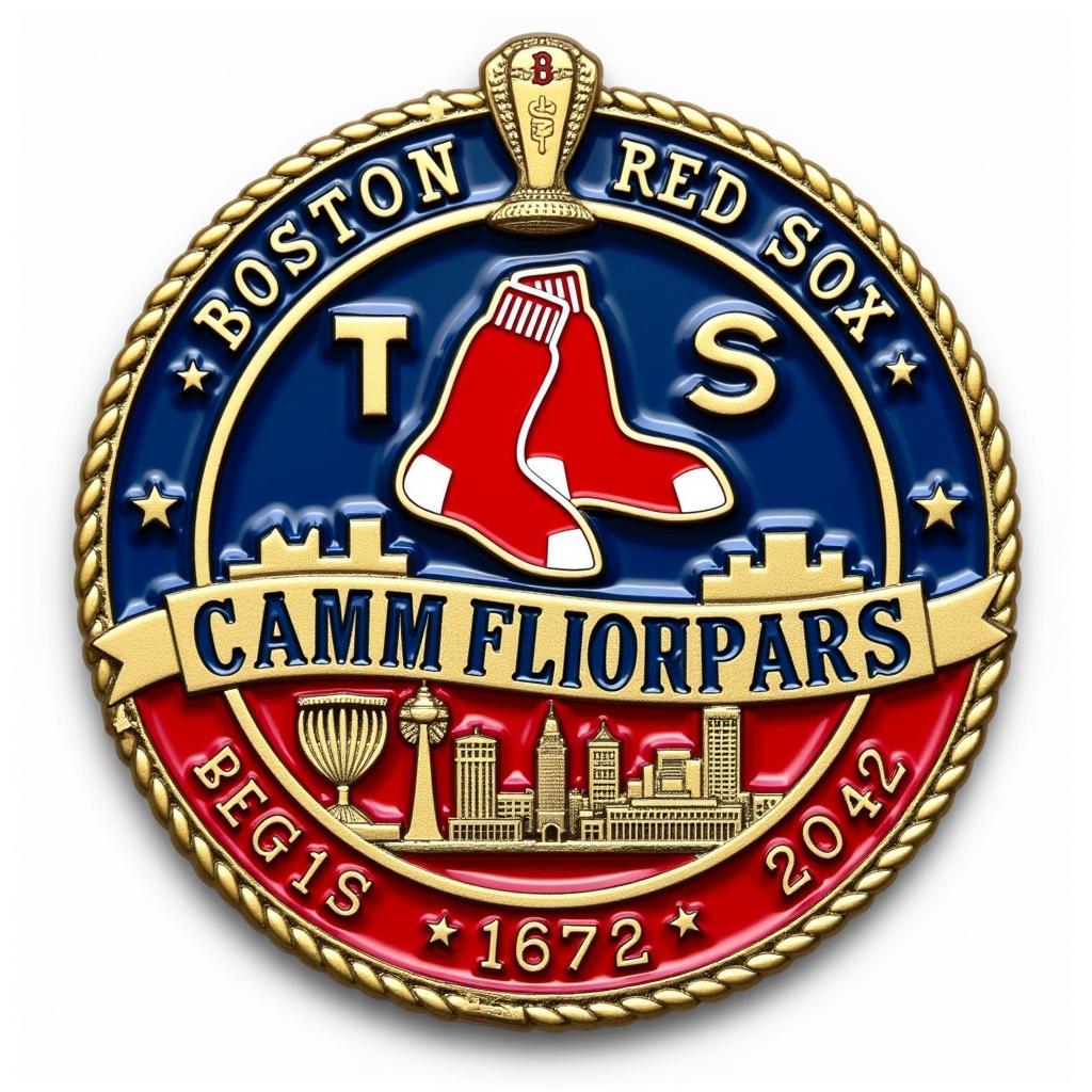 Commemorative Boston Red Sox World Series Pin