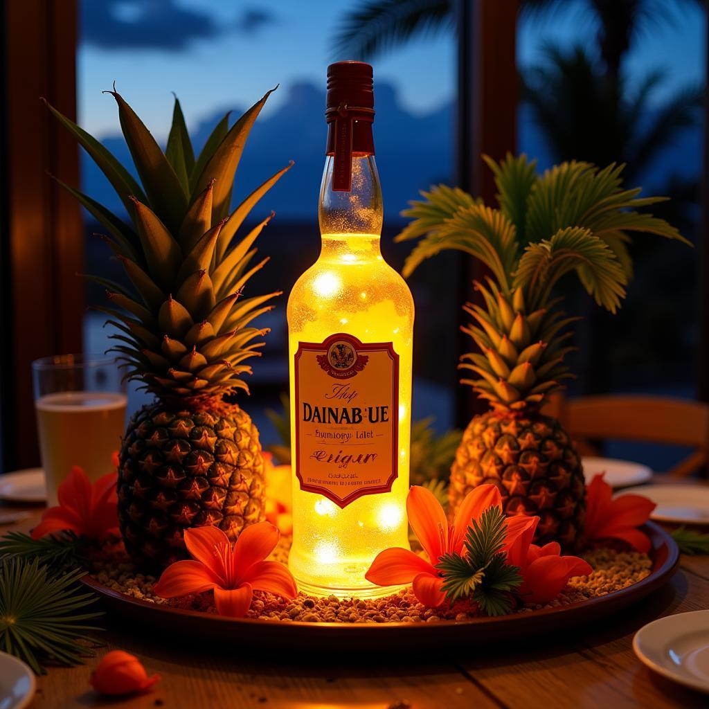 Tropical Themed Bottle Service