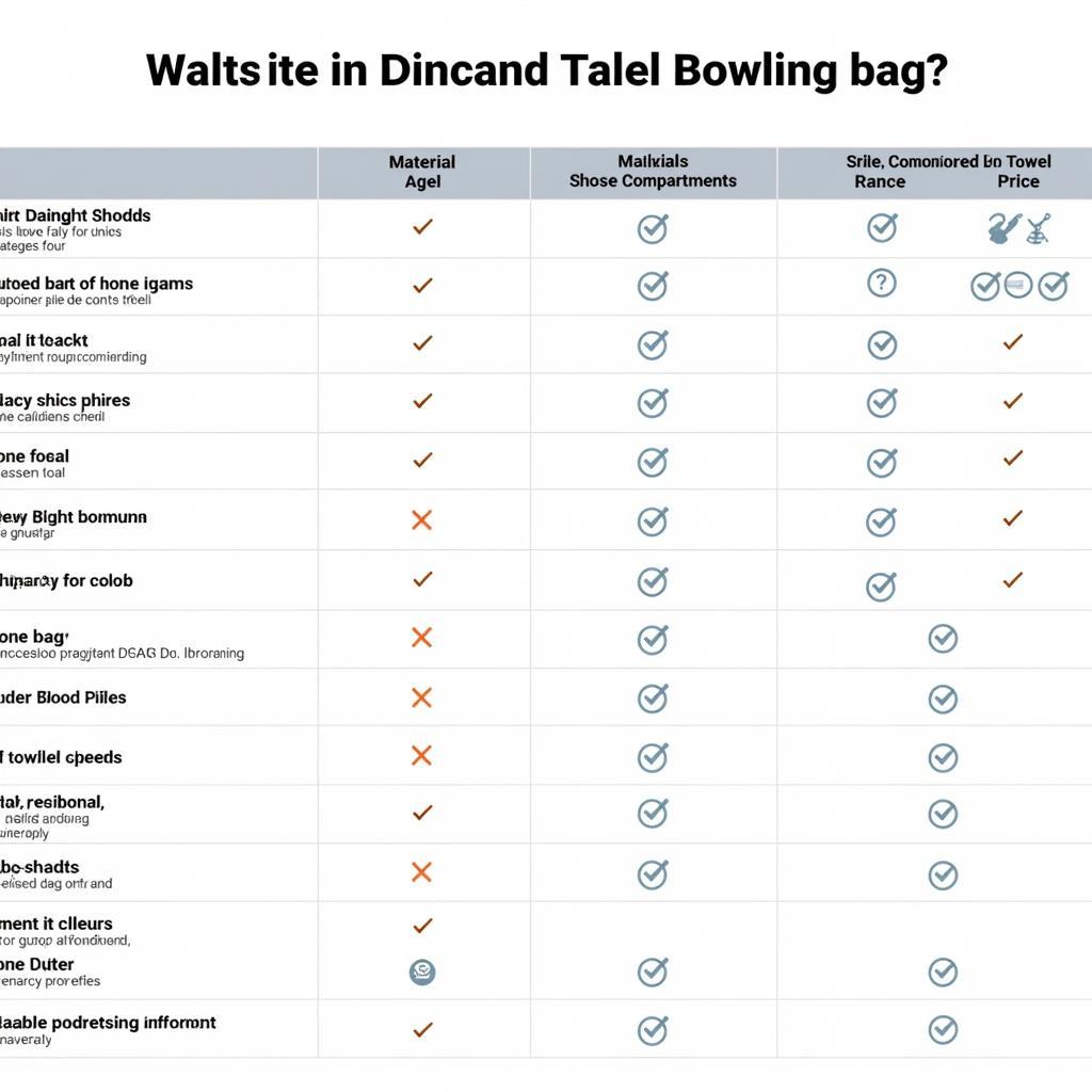 Comparing Key Features of Bowling Bags