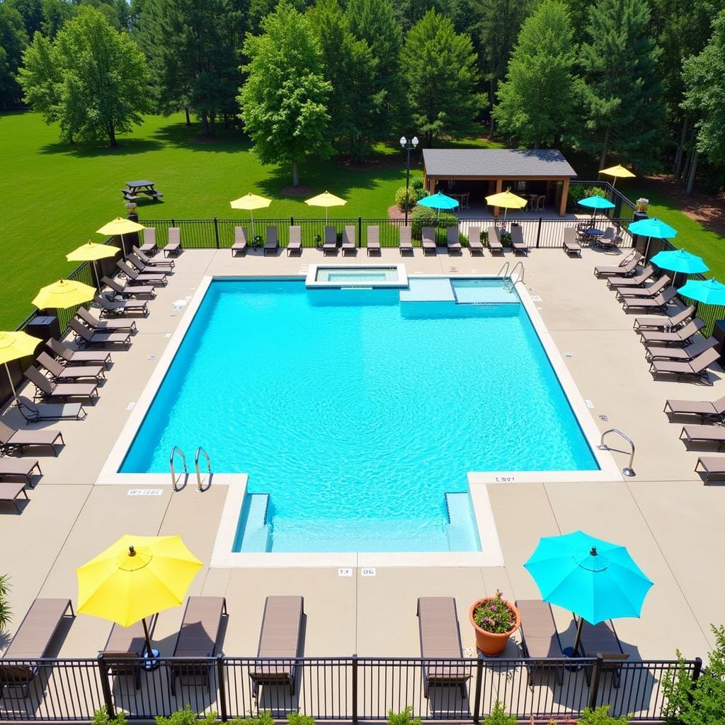 Brandon Farms Pool Overview