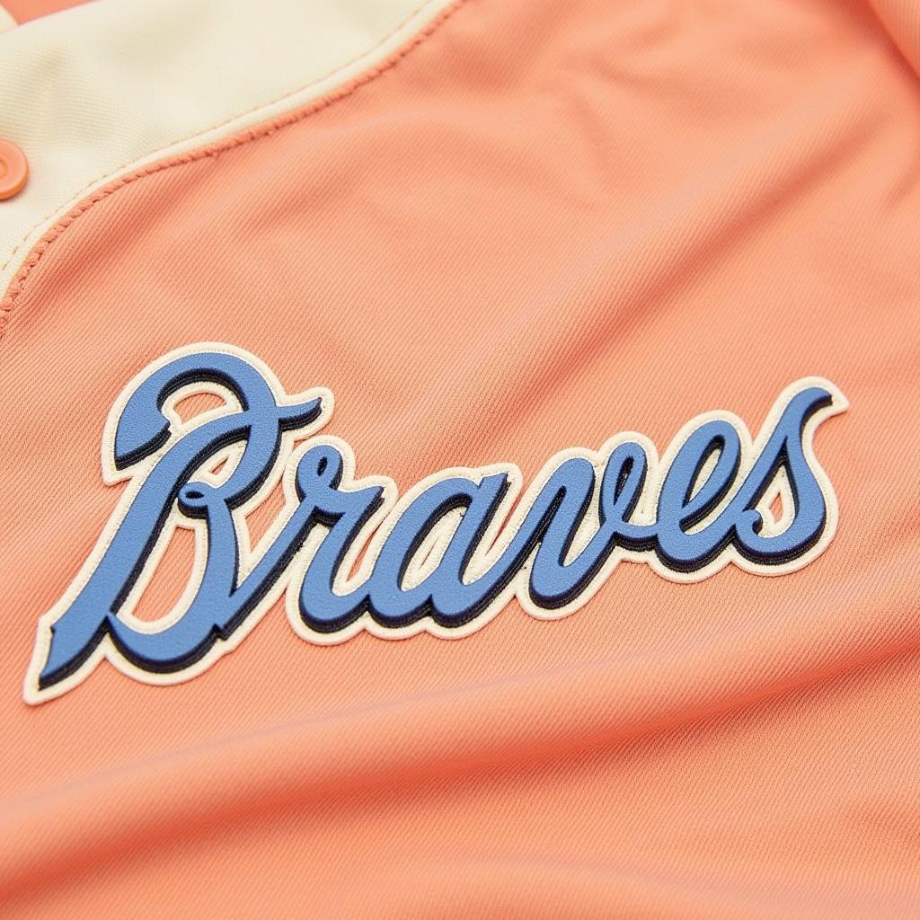 Braves Peaches and Cream Jersey Design