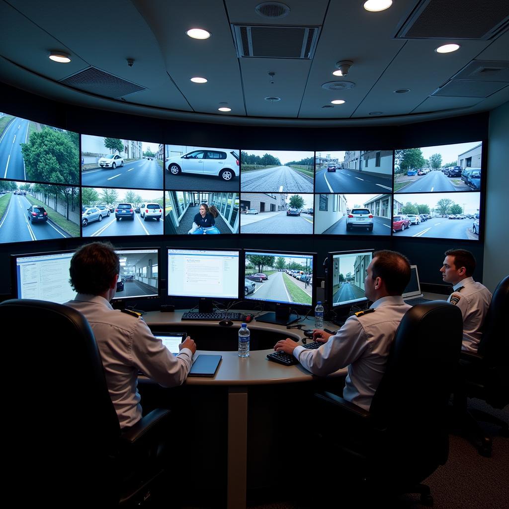 Brent Force Security Control Room Monitoring