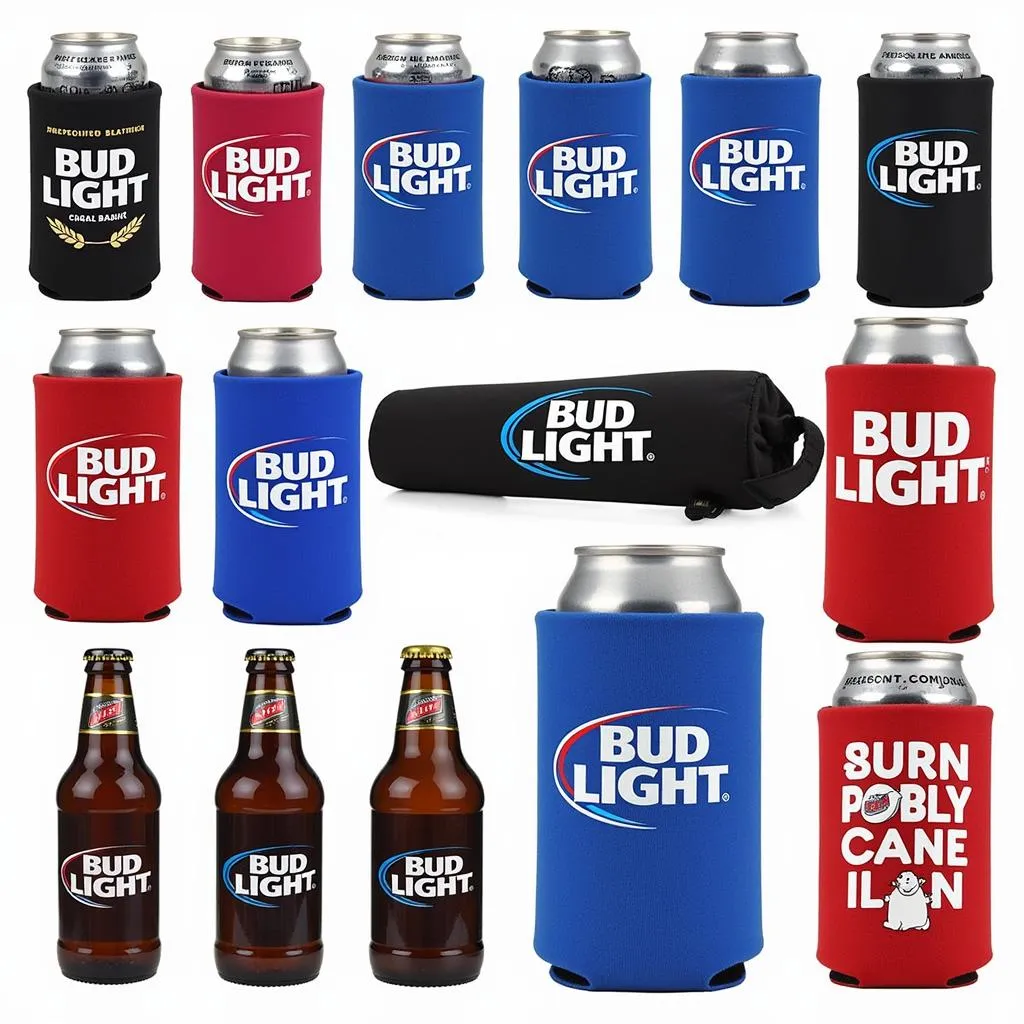 Bud Light Koozie Variety