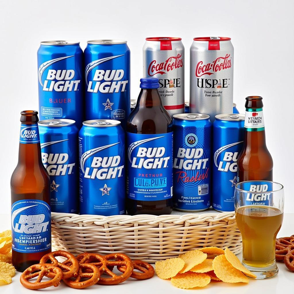 Bud Light Variety Pack Gift Basket