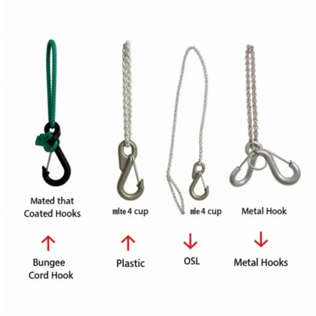 Bungee Cord Hooks Variety