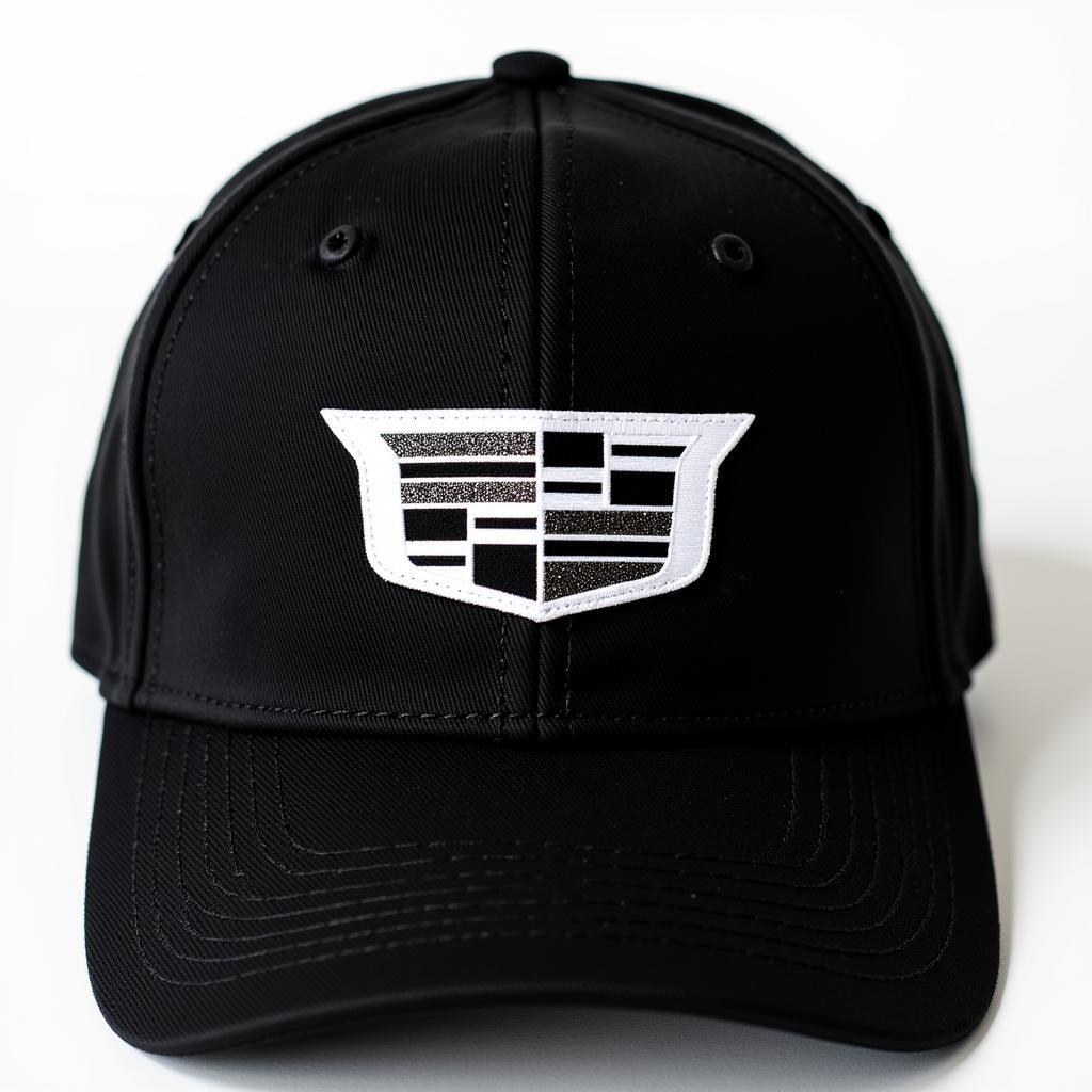 Black and White Cadillac Baseball Cap