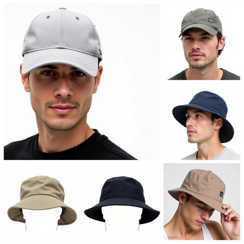 Cancer caps for men come in various styles.