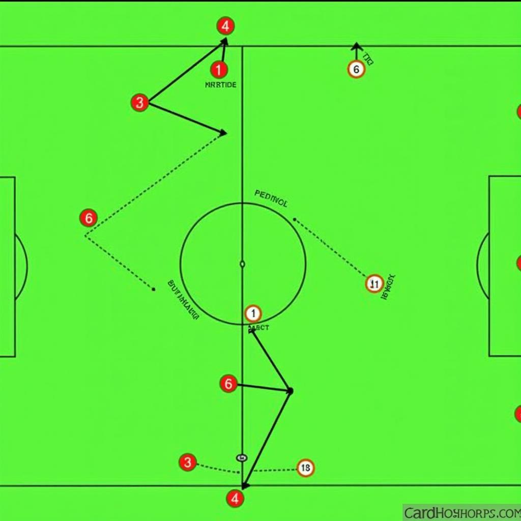 Football Formation with Cardinal 33