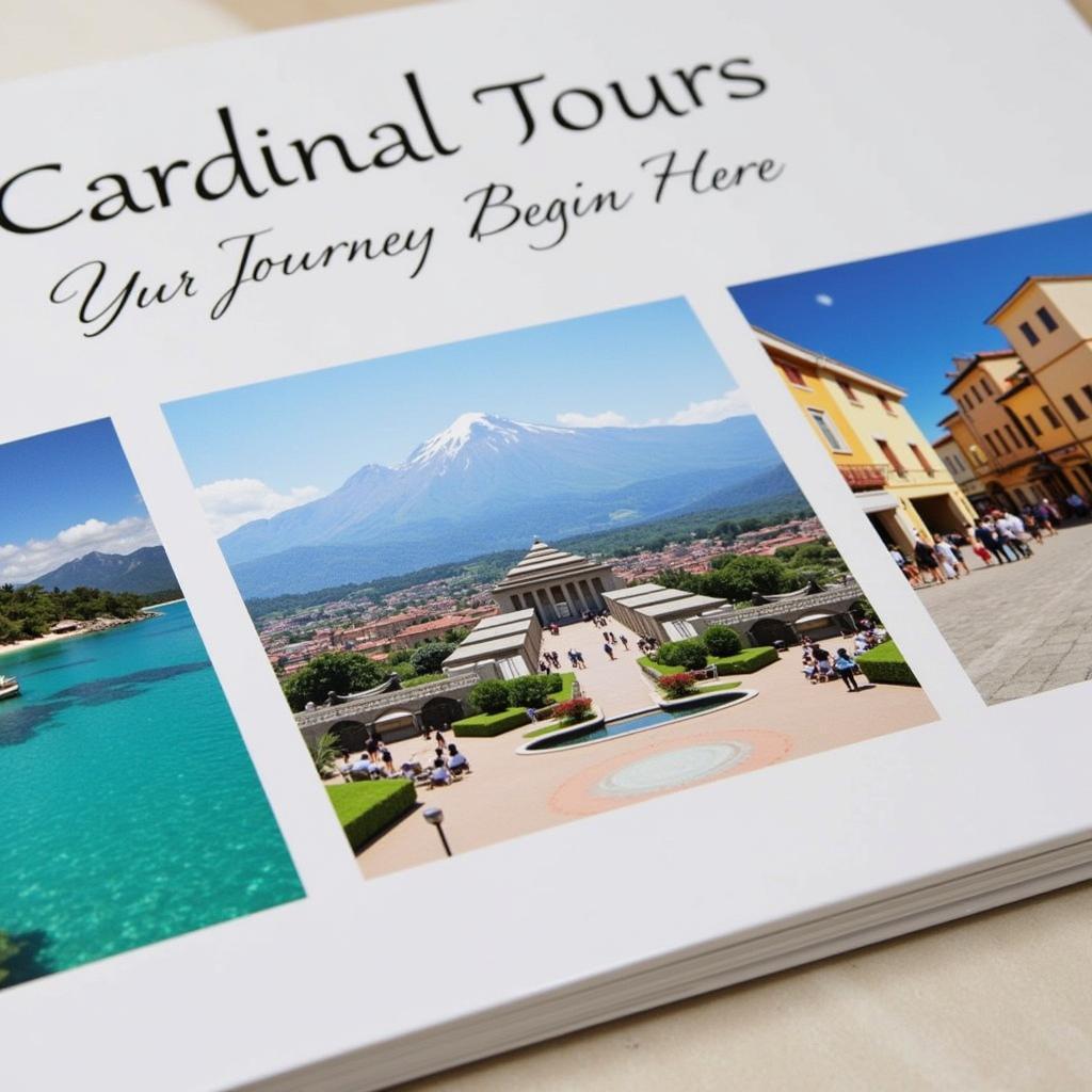 Vibrant Cardinal Tours Brochure Cover