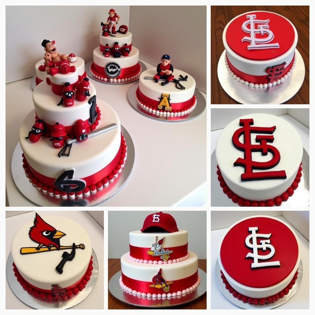 Cardinals Birthday Cake Ideas