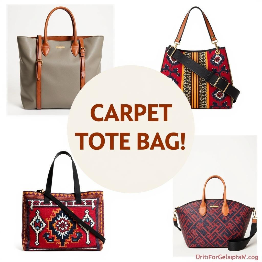 Different Carpet Tote Bag Styles