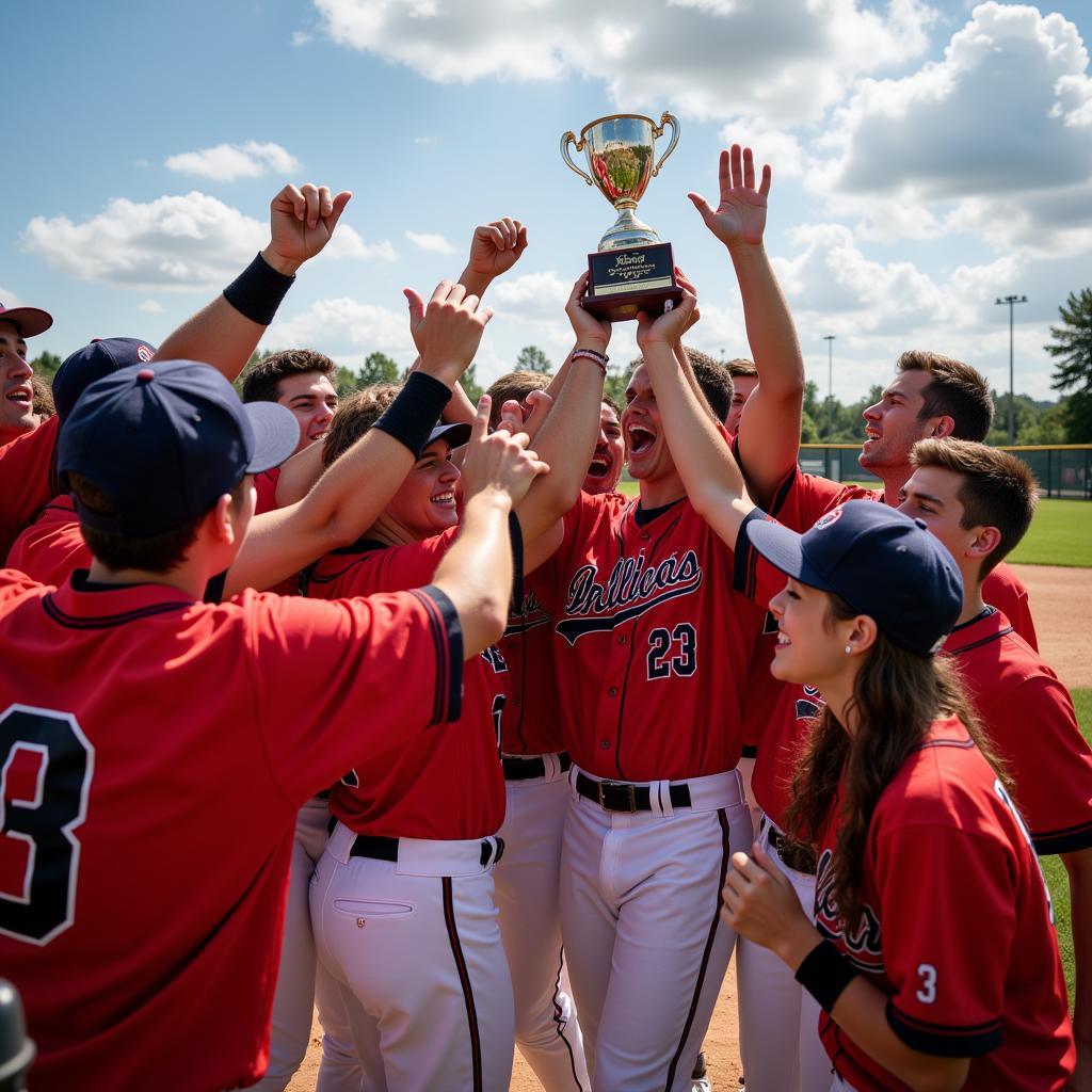 Celebrating Victory: Catholic League Baseball Champions