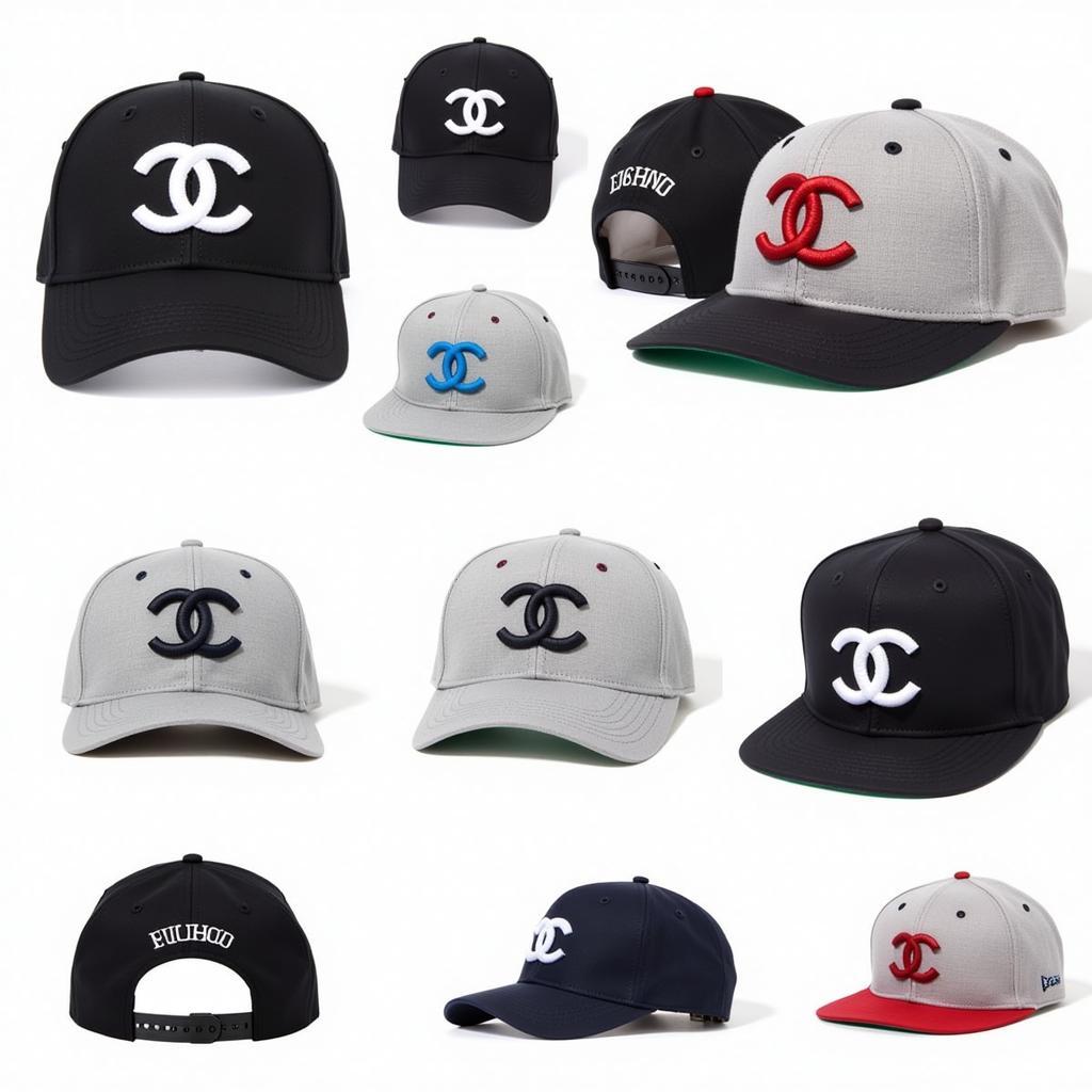 different styles of cc baseball caps