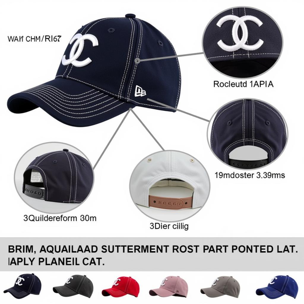 CC Baseball Hat Materials and Construction