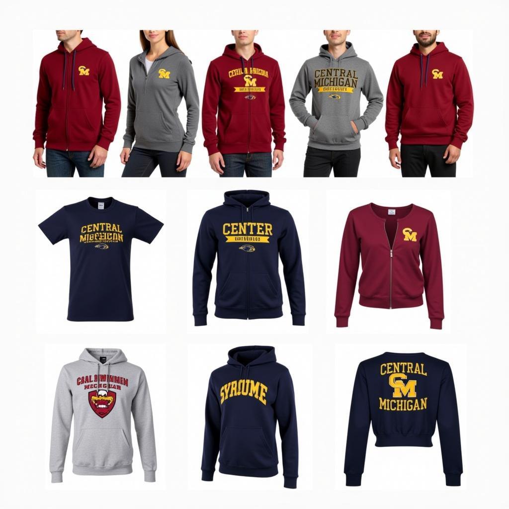 Central Michigan University Hoodie Styles