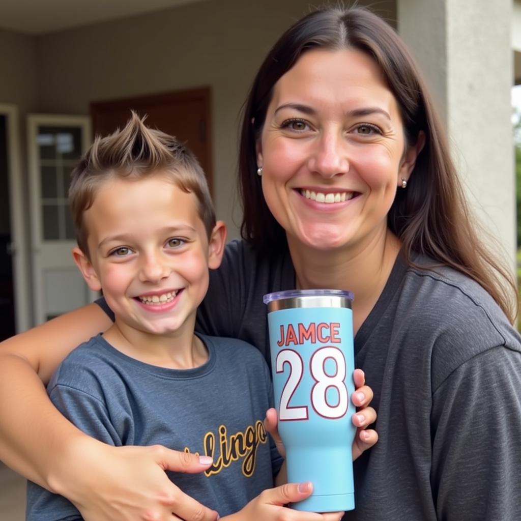 Thoughtful Gift Ideas: Personalized Tumbler for Baseball Moms