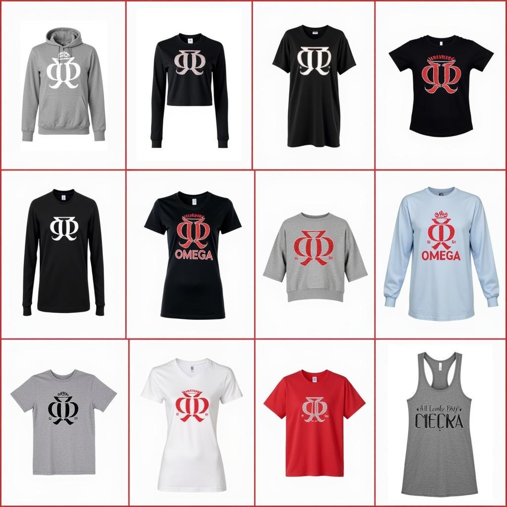 Different Chi-o Shirt Styles