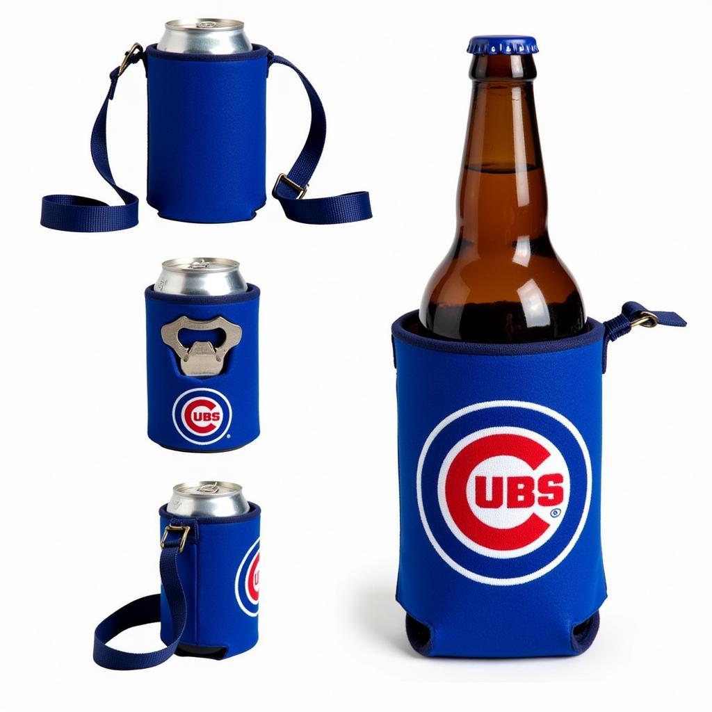 Chicago Cubs Can Koozie Features