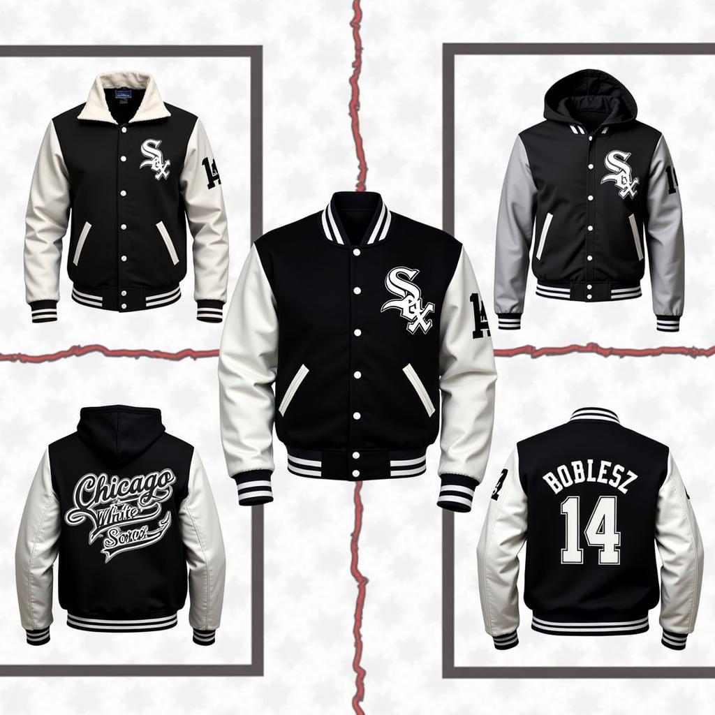 Different Styles of Chicago White Sox Varsity Jackets