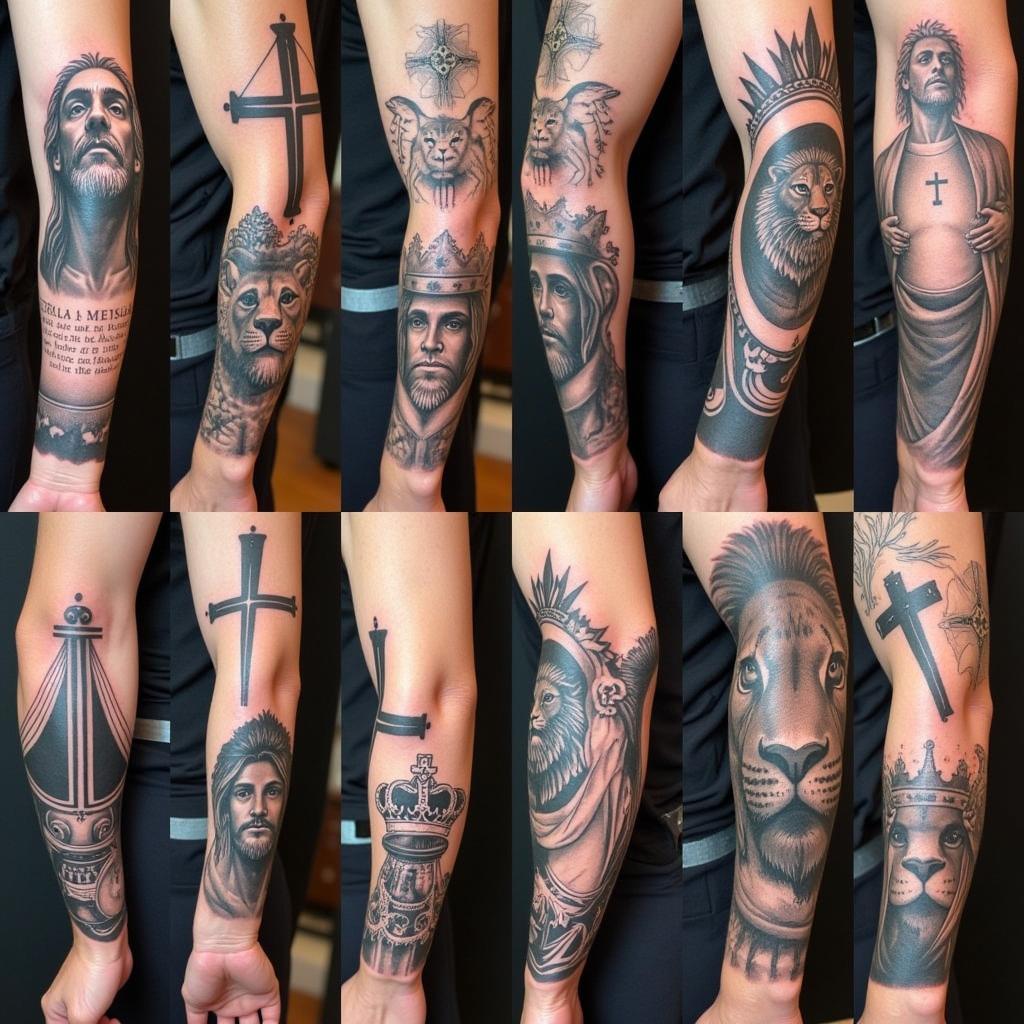 Christian Arm Sleeve Tattoo Ideas