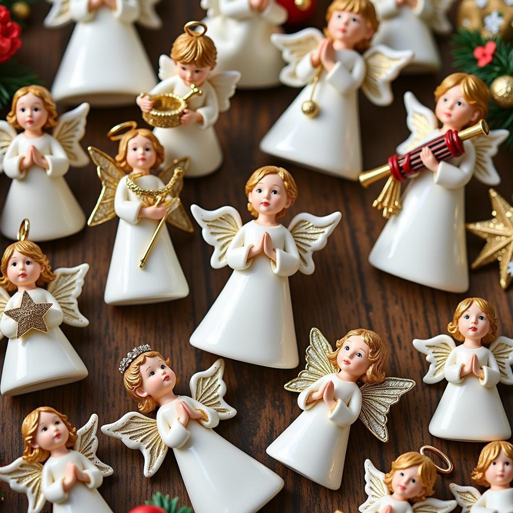 Assortment of Christmas Angel Pins