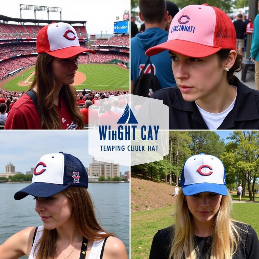 People Wearing Cincinnati Trucker Hats