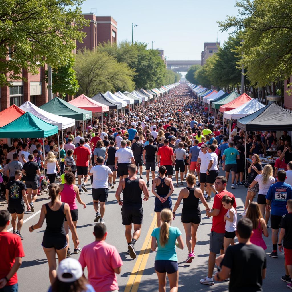 Festive Atmosphere at the Cinco de Mayo Run Portland