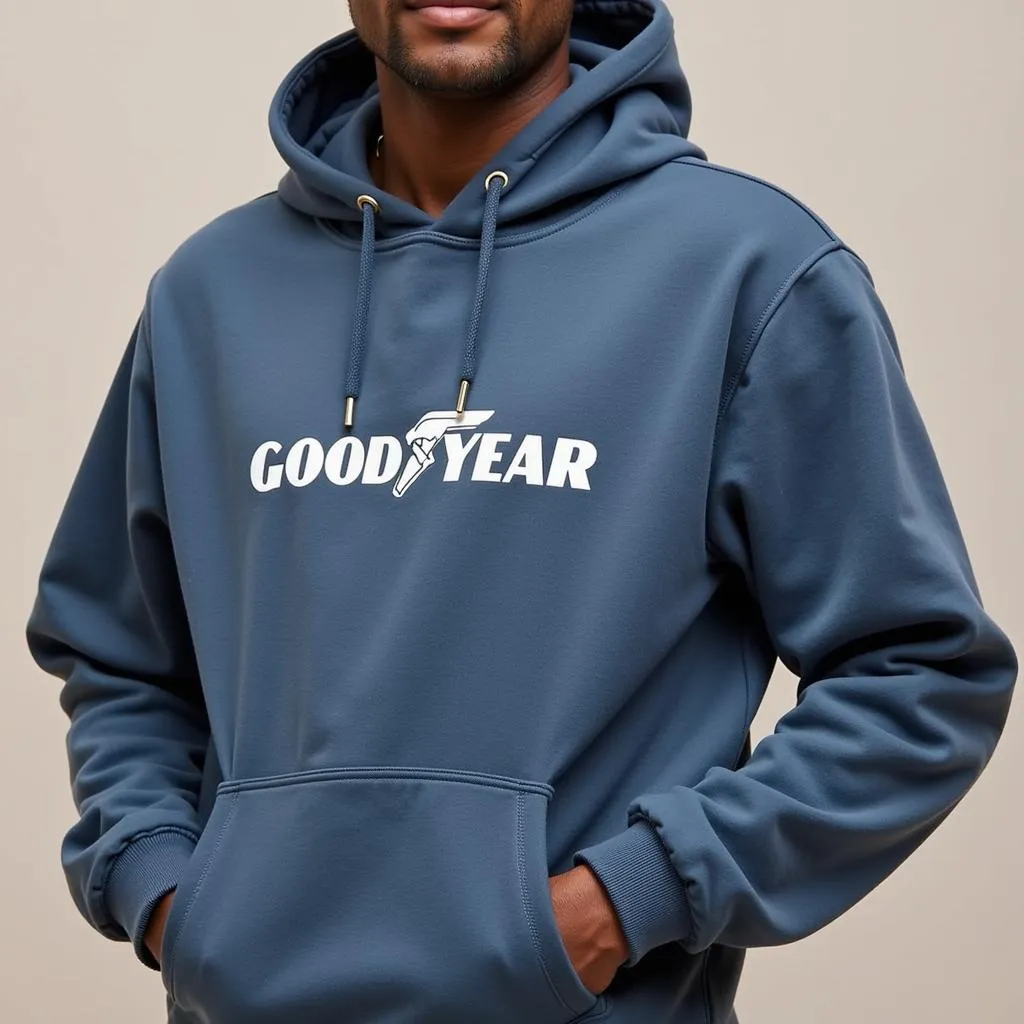 Classic Goodyear pullover hoodie