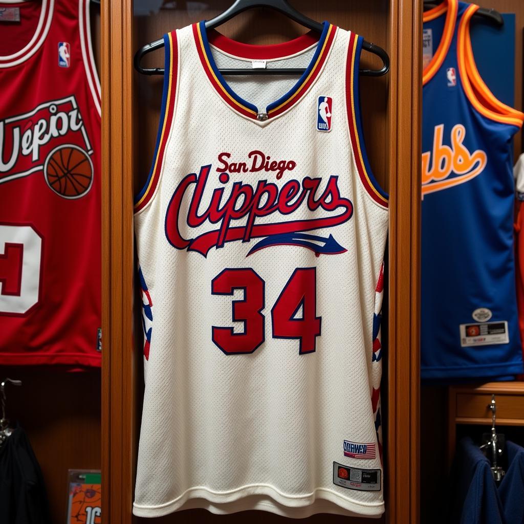 Classic basketball jerseys in San Diego 