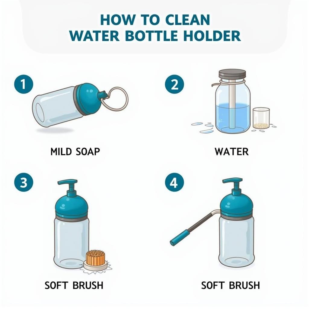 Easy steps to clean your guardian water bottle holder for optimal hygiene.