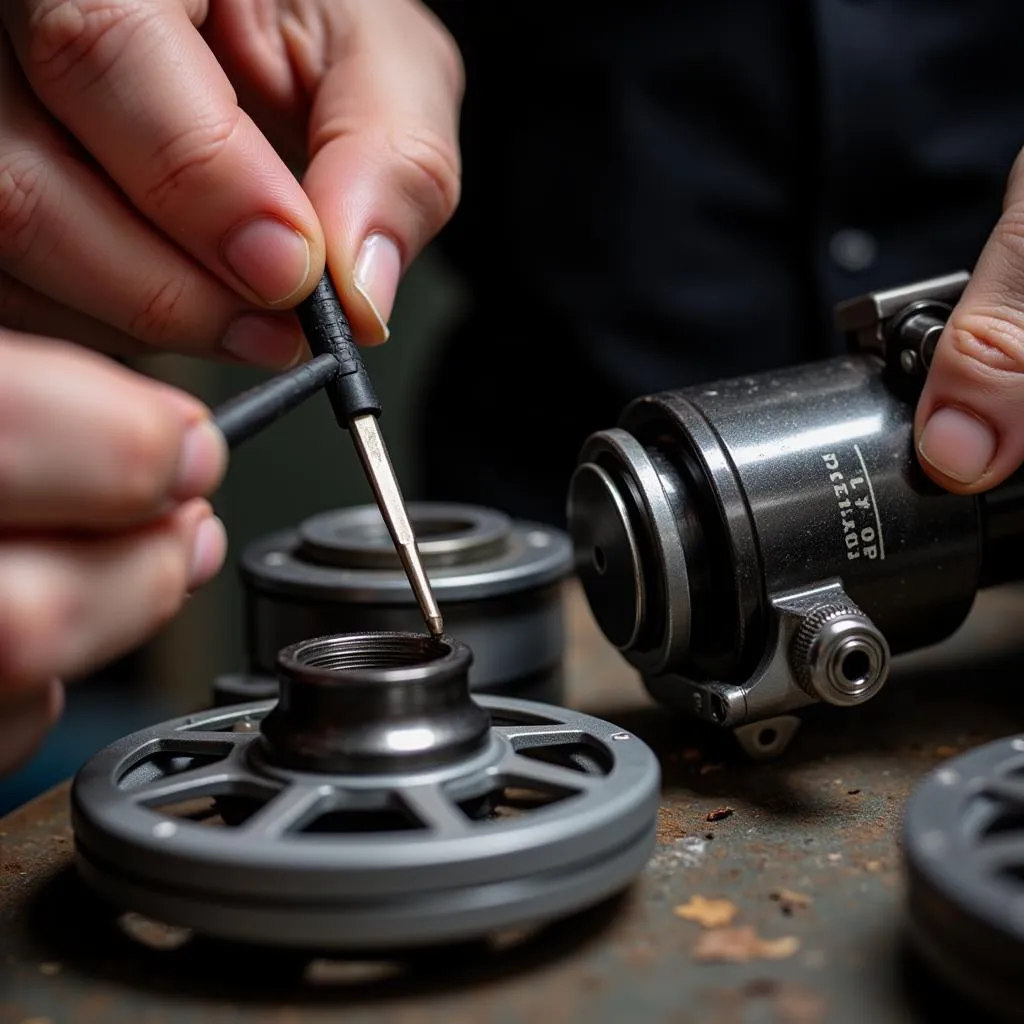 Cleaning and Lubricating Mitchell Reel Parts