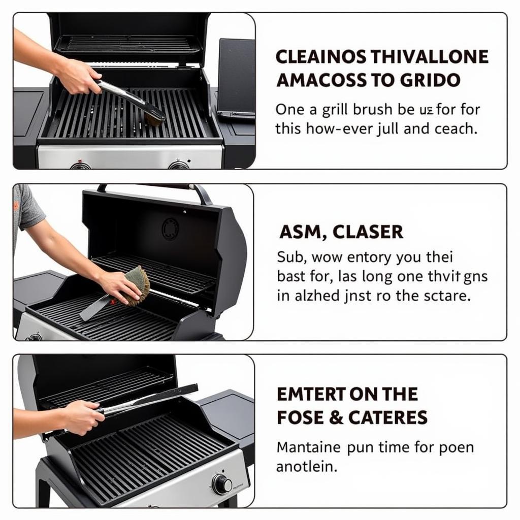 Cleaning a Grand Classic Grill