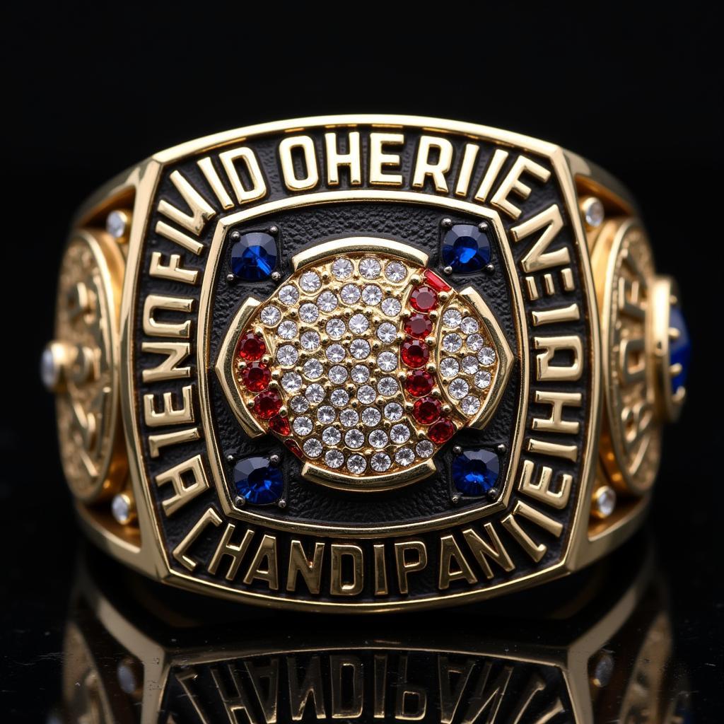 Detailed View of Championship Ring