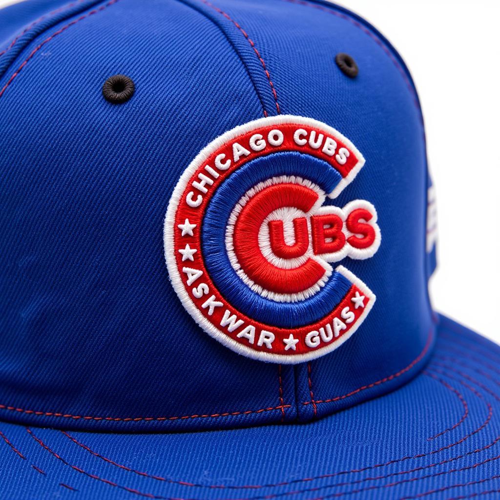 Chicago Cubs All-Star Game Hat Details