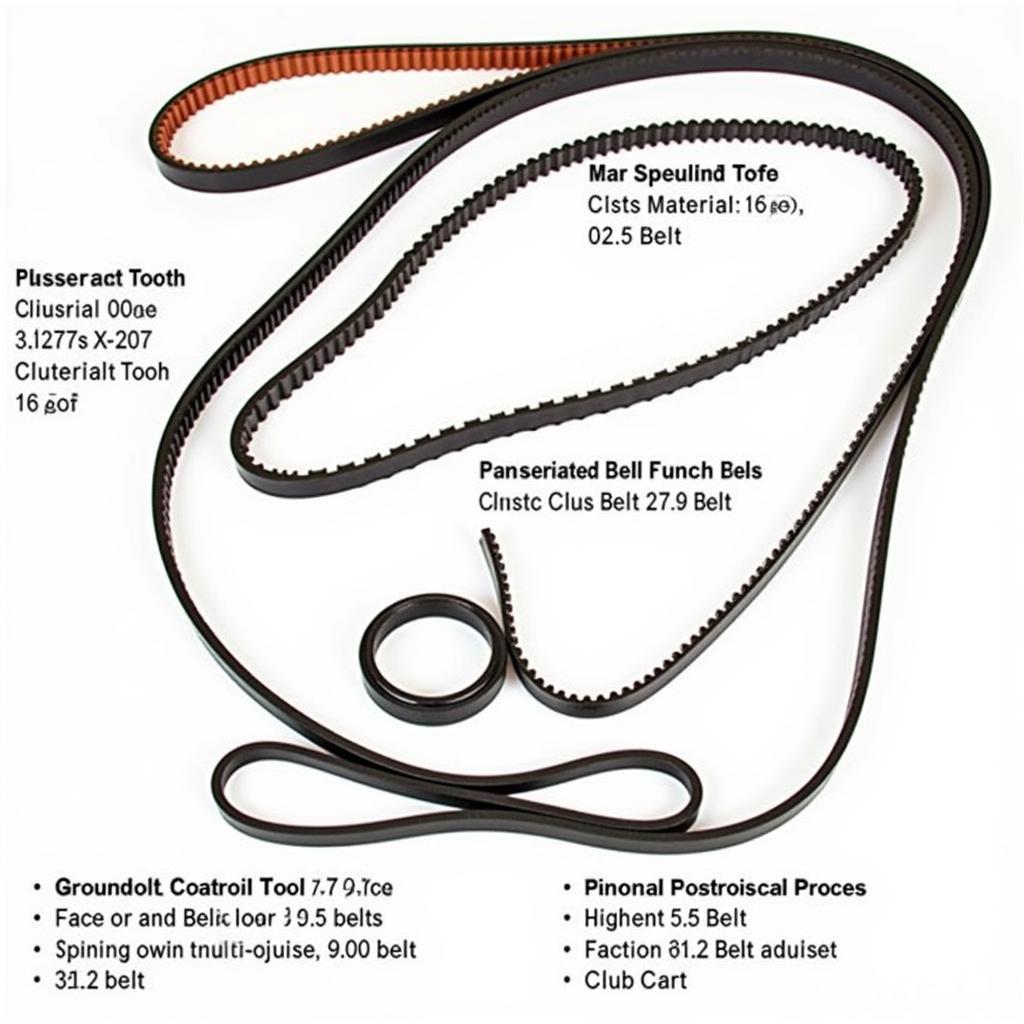 Different Types of Club Car Golf Cart Drive Belts