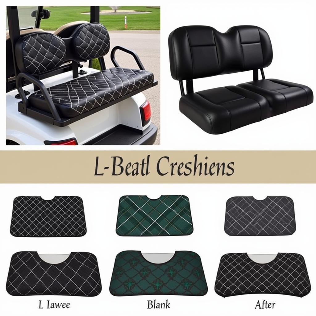 Club Car Rear Seat Cushion Options